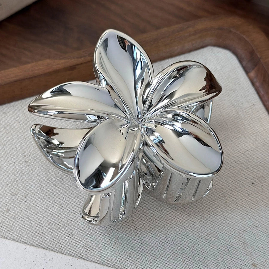 Women's IG Style Elegant Flower Arylic Hair Claws