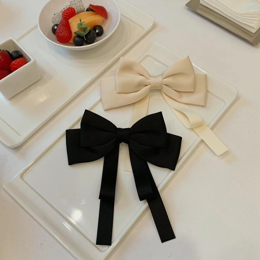 Women's Simple Style Classic Style Bow Knot Cloth Hair Clip
