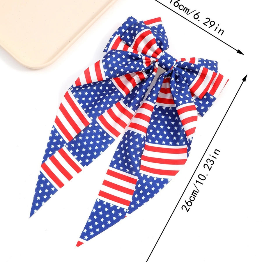 Women's Simple Style Classic Style American Flag Cloth Hair Clip
