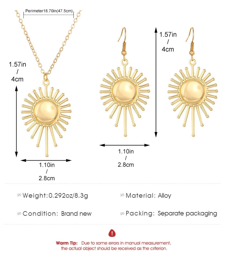 new sun jewelry suit women's  style blue eyes diamond necklace earrings Devil's Eye suit