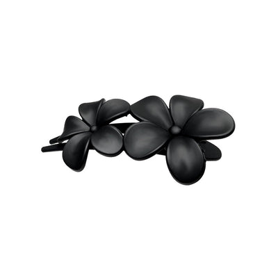 sweet flower resin handmade three-dimensional hair clip