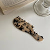 Refined good-looking ~ Portable ~ small comb that can be packed in bags Korean ink hawksbill acetic acid plate hair comb