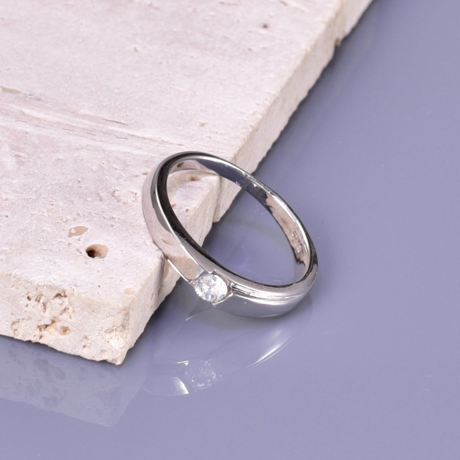 Jewelry Simple Style Classic Style Streetwear Solid Color 304 Stainless Steel Plating Stainless Steel Rings