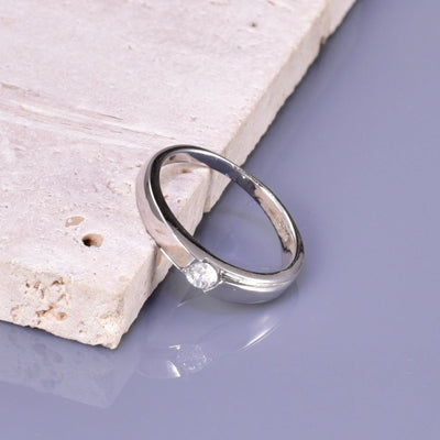 Jewelry Simple Style Classic Style Streetwear Solid Color 304 Stainless Steel Plating Stainless Steel Rings