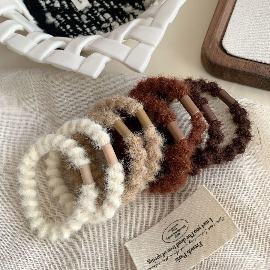 Women's Simple Style Classic Style Solid Color Hair Tie