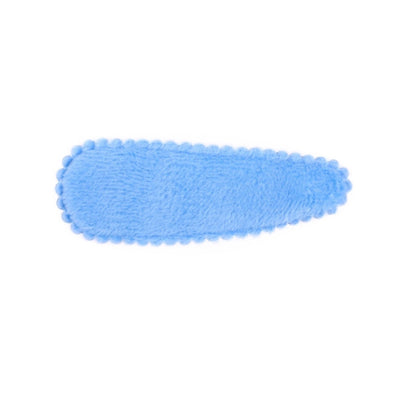 cute solid color alloy cloth hair clip 1 piece