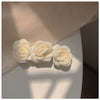 sweet flower cloth hair clip 1 piece