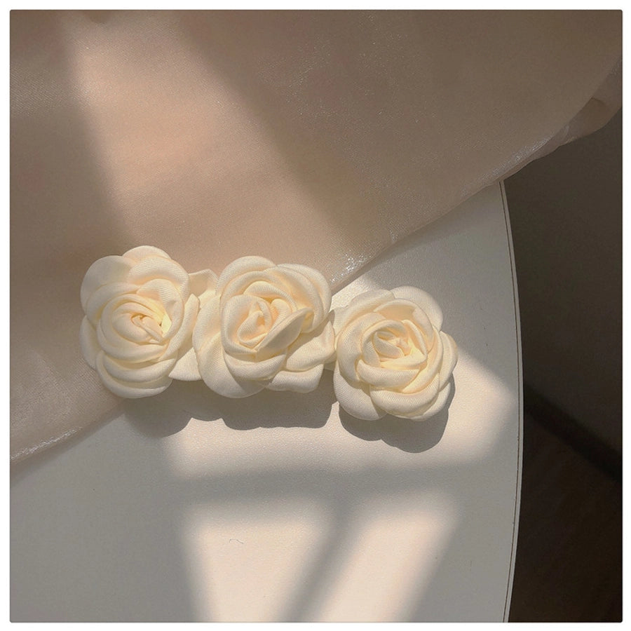 sweet flower cloth hair clip 1 piece
