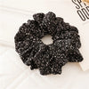 fashion polka dots cloth hair tie 1 piece