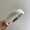 simple style solid color cloth handmade hair band 1 piece