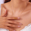 Jewelry Simple Style letter 201 Stainless Steel Necklace