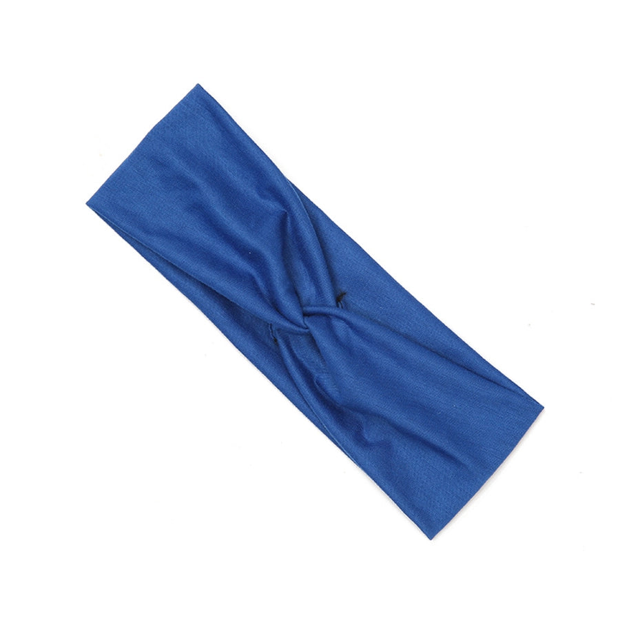 New Adult Plain Cross Headband Knotted Polyester Women's Hair Band Daily Wash Face Hair Band Hair Band