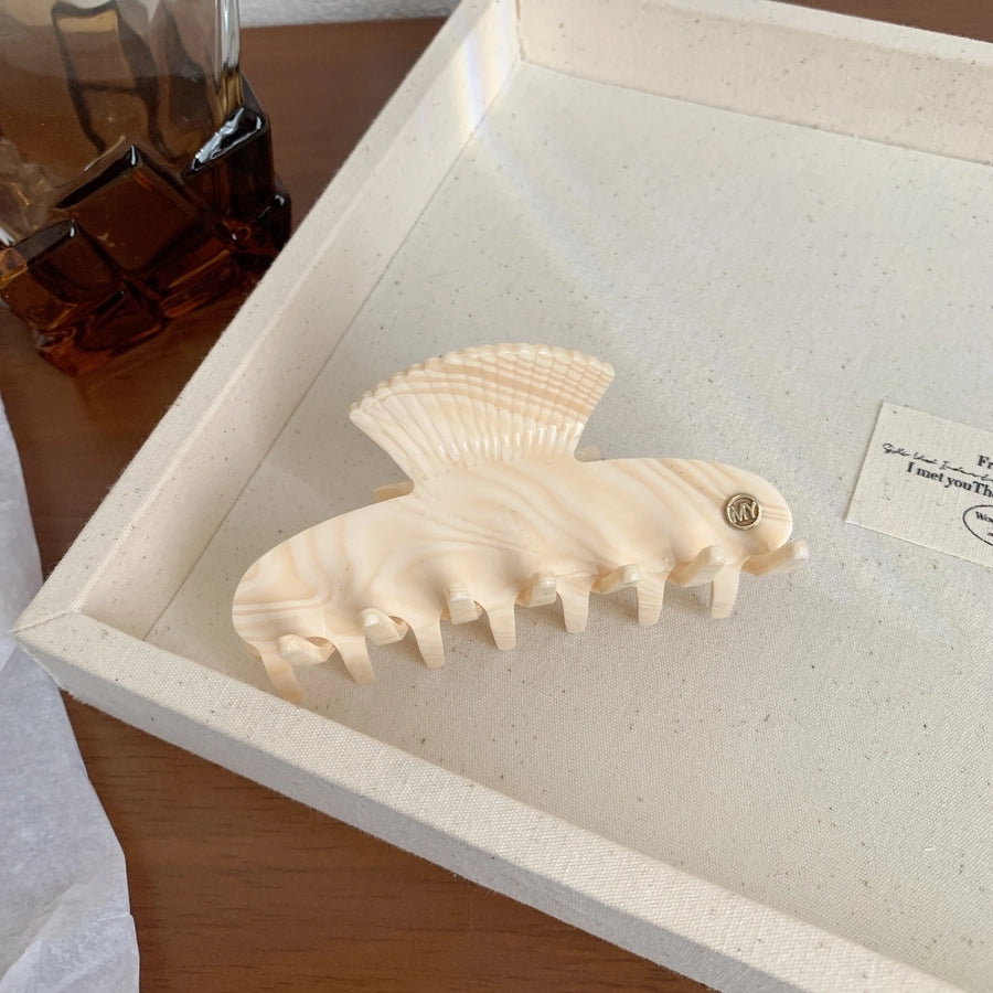 Women's Korean Style Leopard Acetic acid sheets Hair Claws