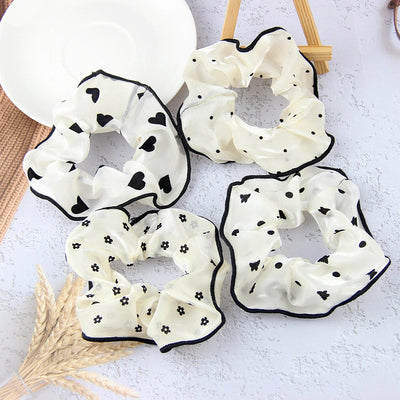 Women's Classic Style Korean Style Polka Dots Cloth Polyester Hair Tie