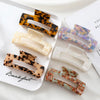 fashion leopard arylic stoving varnish hair claws 1 piece