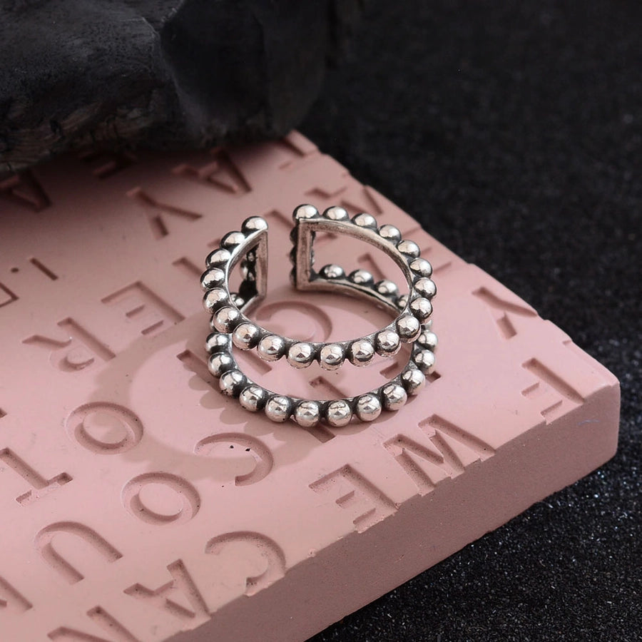 Copper Round Open Rings