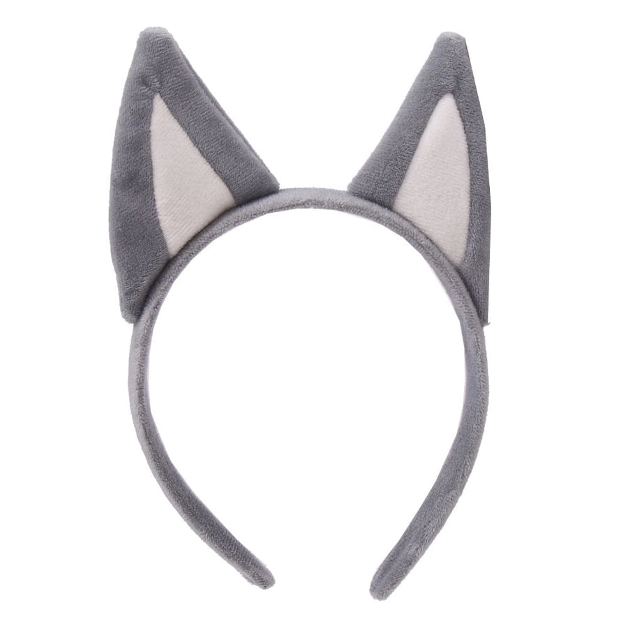 Women's Cartoon Style Solid Color Cloth Hair Band