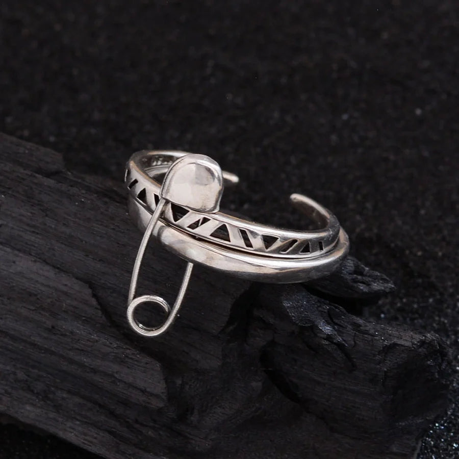 Copper Paper Clip Open Rings