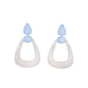 1 Pair Elegant Simple Style U Shape Plating Copper Drop Earrings