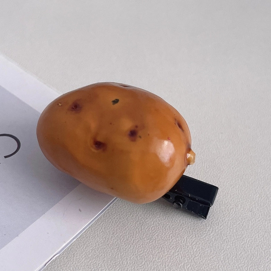 Women's Cute Fruit Vegetable Foam Hair Clip