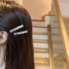 Women's Sweet Simple Style Heart Shape Alloy Hair Clip