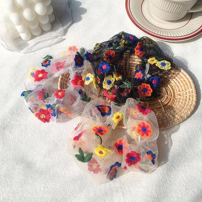 new fashion sweet daisy cheap scrunchies