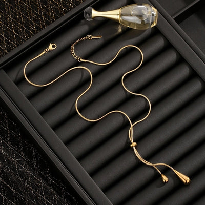 Jewelry Elegant French Style Streetwear Geometric 304 Stainless Steel 18K Gold Plated Plating Jewelry Set