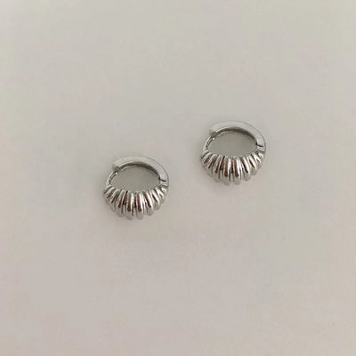 1 Pair Streetwear Geometric Plating Copper Earrings