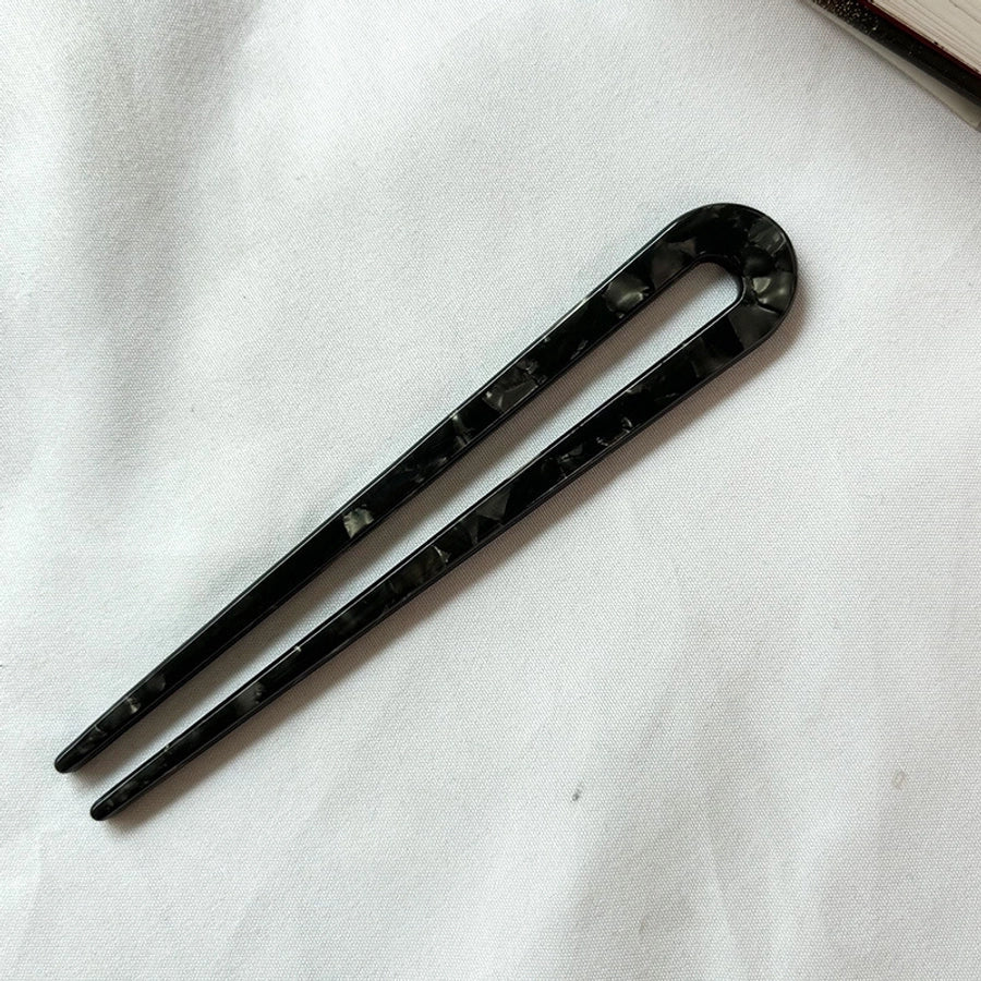 Women's Retro U Shape Acetic acid sheets Hairpin