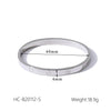 Jewelry IG Style Casual French Style Geometric 304 Stainless Steel Titanium Steel Zircon 18K Gold Plated Rings Bracelets