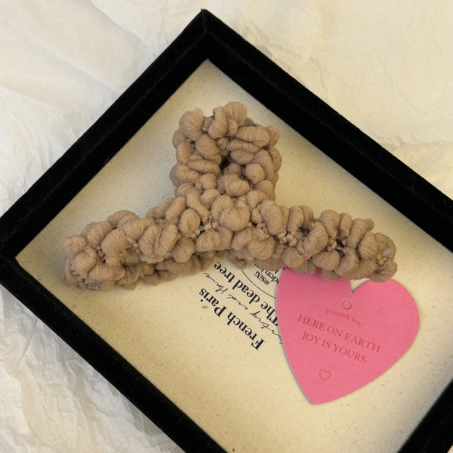 Women's Simple Style Classic Style Solid Color yarn Hair Claws