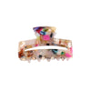 fashion geometric acetic acid sheets hair claws