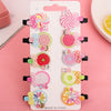 cute fruit soft clay hair clip