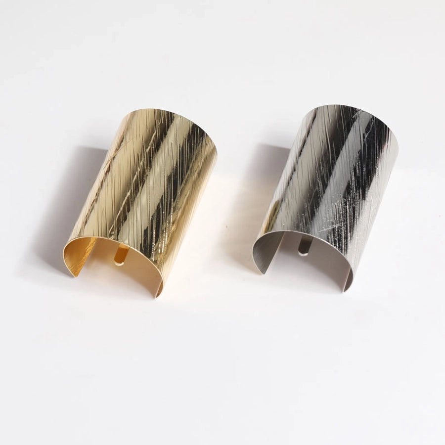 Women's Simple Style Classic Style Solid Color Alloy Plating Hair Clip