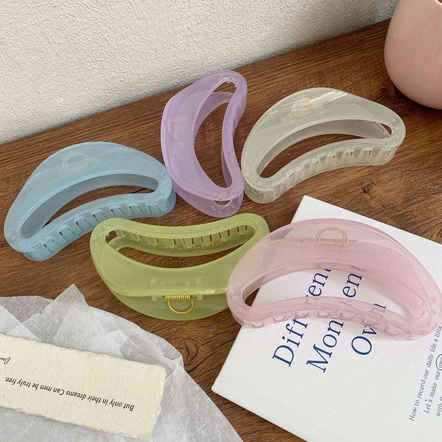 Women's Elegant Streetwear Geometric Acetic acid sheets Hair Claws