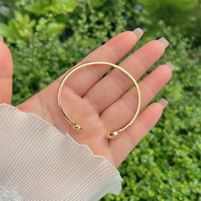 Multi-Style Copper Plating 18K Gold round Inlaid Full Rhinestone Zircon Bracelet Fashion High-End Suitable for Daily Wear Valentine's Day Gift