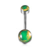1 Piece Belly Rings Casual Elegant Vacation Geometric 304 Stainless Steel Plating Resin 18K Gold Plated