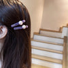 Women's Sweet Simple Style Heart Shape Alloy Hair Clip