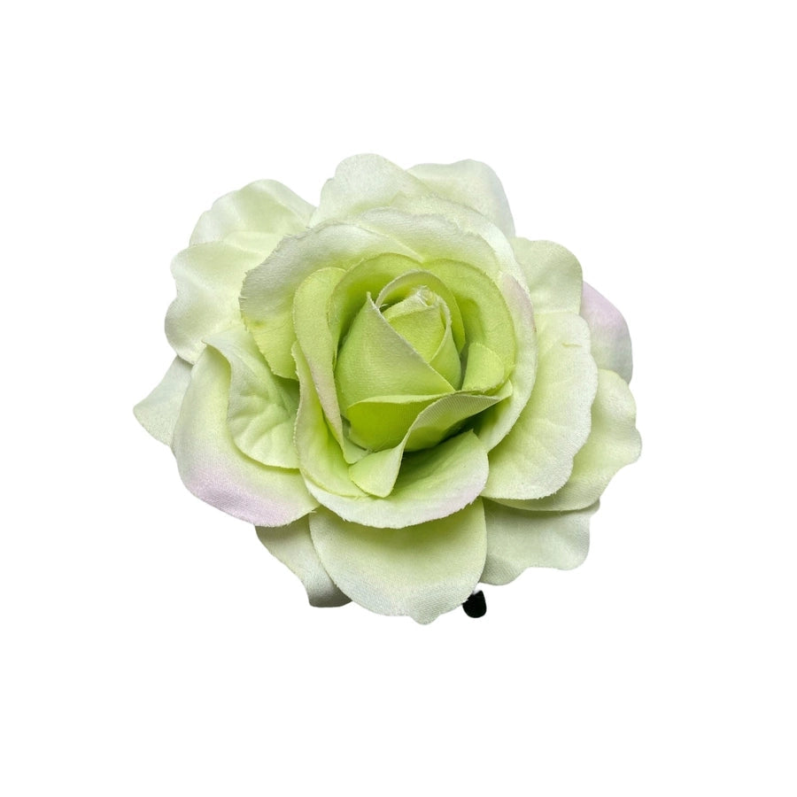 red rose flower hair clip prom party simulation flowers corsage bride 11cm hair card