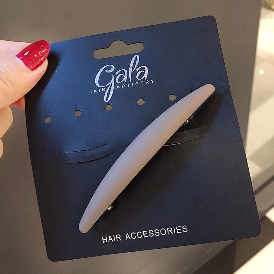 Korean-style fine half-hair simple hair clip clip head clip spring clip horizontal clip ponytail clip bangs clip