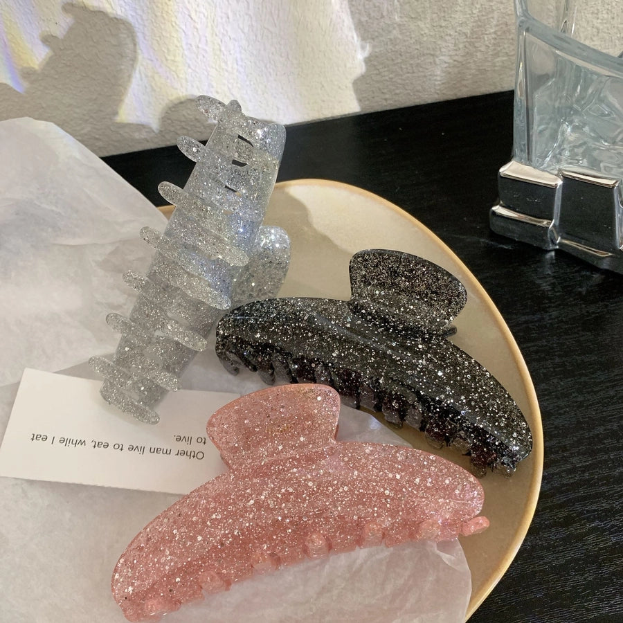 Women's Simple Style Classic Style Solid Color Arylic Hair Claws