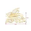 High-grade hollow tassel bow hairpin female back head high-grade grip medium shark clip  New