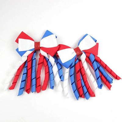 Girl'S IG Style Simple Style Bee Bow Knot Cloth Ribbon Handmade Hair Clip