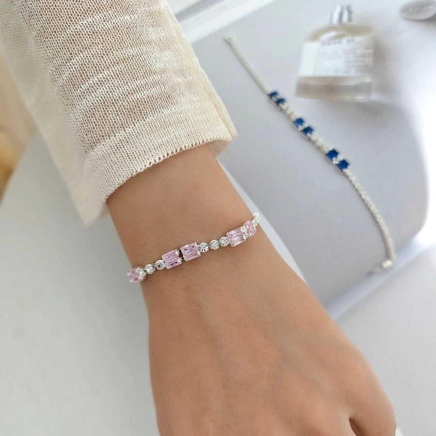 Copper Geometric Solid Color Bracelets