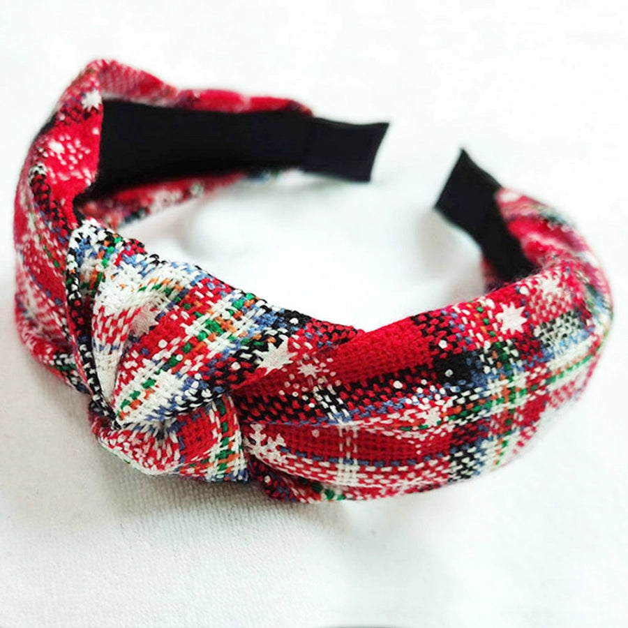 fashion snowflake cloth hair band