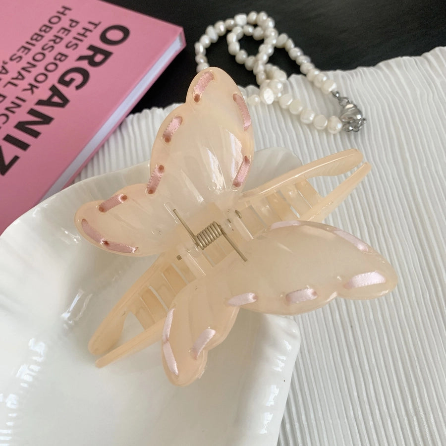 Women's Casual Simple Style Streetwear Butterfly PS Hair Claws