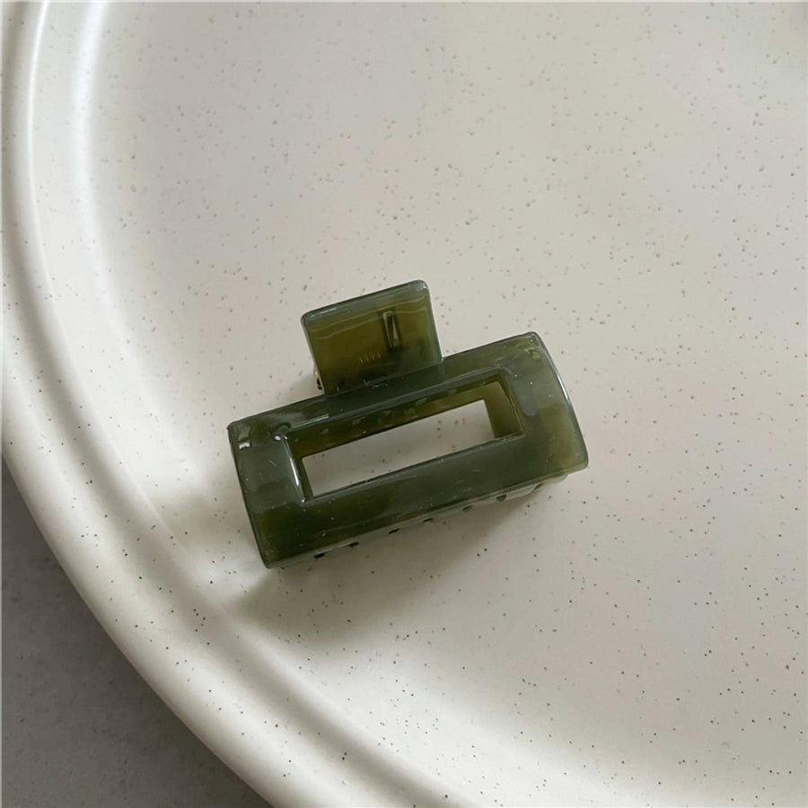 simple style geometric acetic acid sheets hair claws