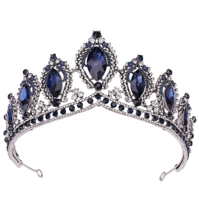 retro crown alloy diamond rhinestones crown