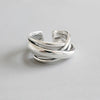 Jewelry Simple Style Knot Copper Open Rings