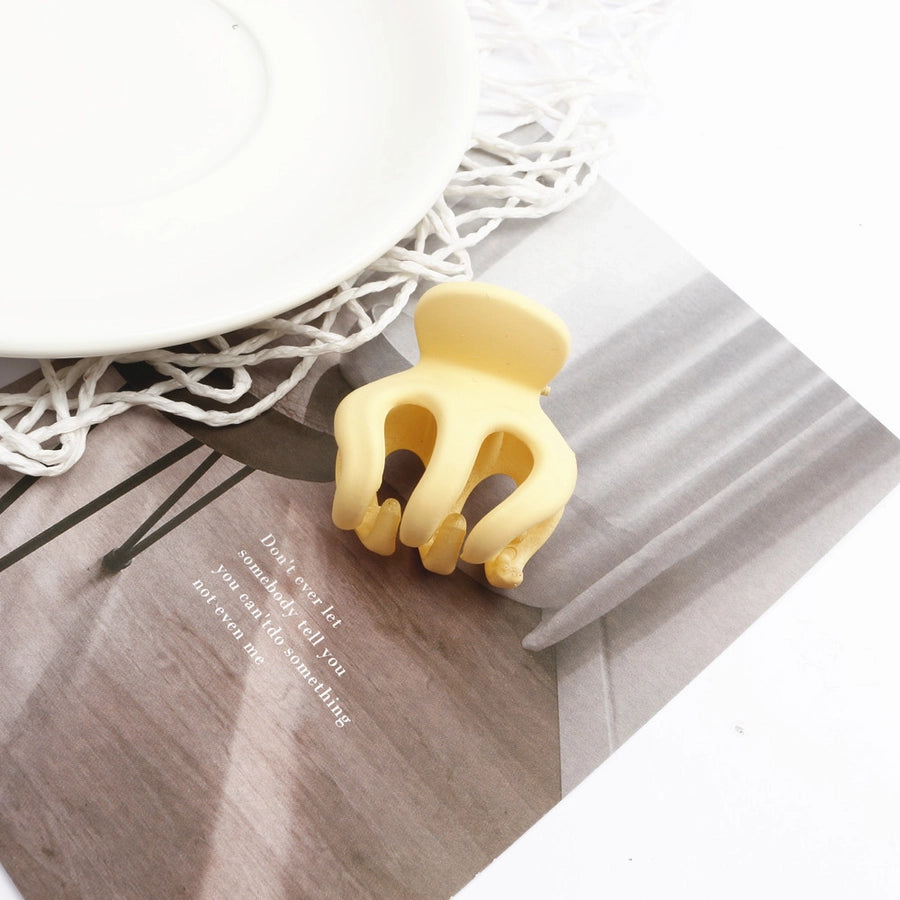 women's simple style geometric plastic stoving varnish hair claws